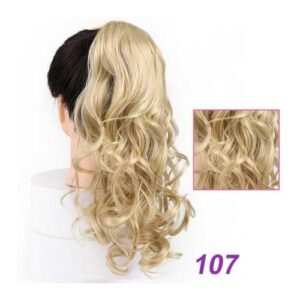 As Synthetic Retro Ponytail With Comb Europen Princess Curly Puff Ponytail Clip In Hair Tail Natural False Hair Extension
