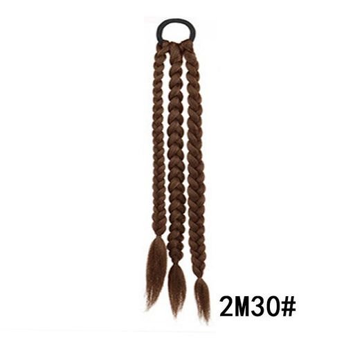 Pearls Twist Braid Wig Knotless Light-weighted Braided Wigs for Cool Women Girl Party,Light Brown,1 NO5112
