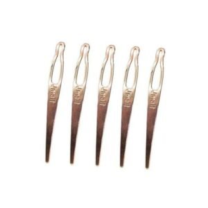 5x Dreadlock Interlocking Needles Locks Braids Crochet Hooks Golden