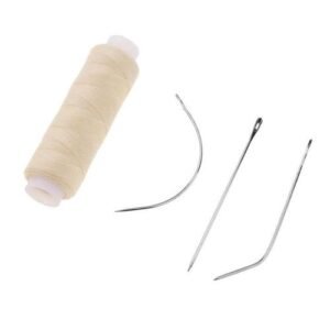 5 Hair Track Weft Weaving Sewing Thread W/ 3pcs I/C/J