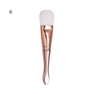 Mask Brushes Silicone Head Mask Brush Flat Soft Hair BB Cream Foundation Applicator Mud Mask Blender Make UBeauty Tools