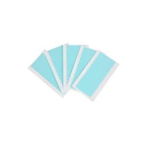 5 Sheets 60pcs Hair Tape Adhesive Glue 4cm0.8cm Double Side