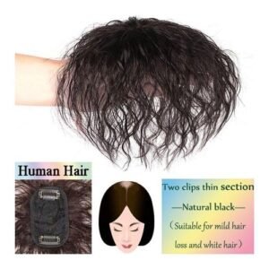 Aosiwig Synthetic Hair Natural Replacement Hairpiece Women Kinky Curly Corn Beard Hair Replacement Clip In Hair Extension