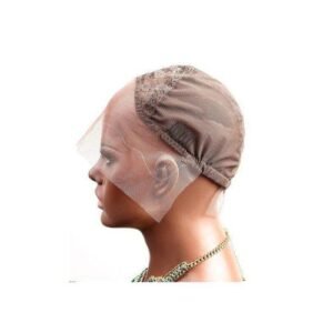 Bella Hair Brown Custom Wig Half Lace Wig Caps Adjustable Strench Net Strap Brown Comb M