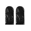 2pcs Black Women Hair Extension Carrier Storage Wig Stands Dust Proof