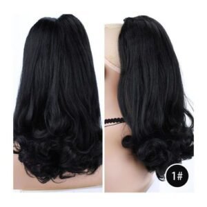 Blice Synthetic Ponytail Hairpieces Kinky Straight Hair Extensions Drawstring Warp Ponytails With Two Combs For Women