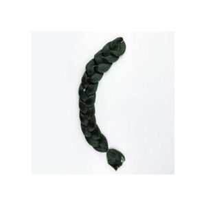 40 Inch Synthetic Extension Hair Bundle Dark Green