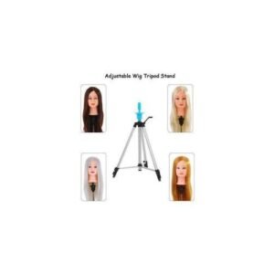 Adjustable Wig Tripod Stand Hairdressing Training Holder