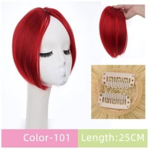 3D French Natural Wig Bangs Realistic Side Bangs Breathable Wig Personalized Hair Accessories,101 NO5124