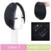 3D French Natural Wig Bangs Realistic Side Bangs Breathable Wig Personalized Hair Accessories,2 NO5123