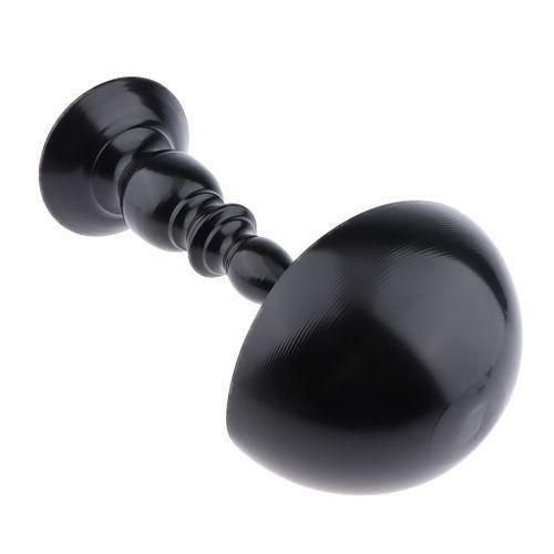 1Pc Vintage Metal Dome Wigs Caps Hats Holder Rack Display Black