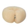 20cm Women's Hair Styling Tool Hair Ring Bun Maker for Daily Office and Home,Creamy-white NO5310