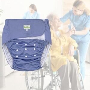 Reusable Adult Cloth Diaper For Men Women Washable Underwear Briefs