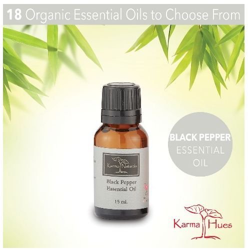 Karma Naturals Black Pepper Essential Oil 100% Pure 15 Ml