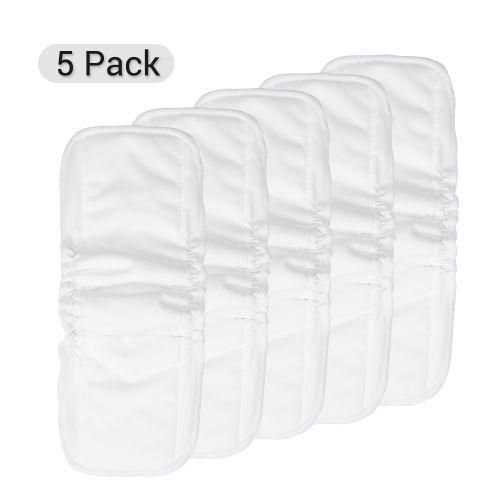 Washable Diaper Pad Pack Of 5 Bamboo Cotton Changing Pads