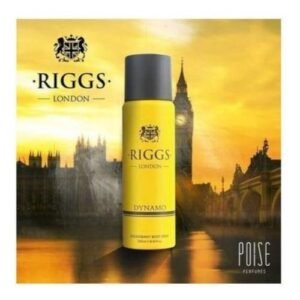 Riggs London Riggs Dynamo Long Lasting Deodorant Body Spray