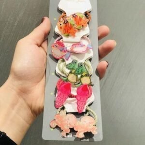 10pcsset Rainbow Cake Ice Cream Hair Accessories Children