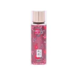 Pomegranate Hibiscus Body Mist, 250 Ml- YOTO, Multicolor