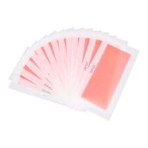 12 Pcs Wax Paper Face Hair Removal Waxing Small Strips Facial for Women Depilatory Cream
