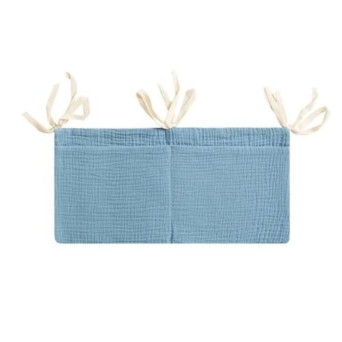 Baby Bedside Storage Bag Baby Crib Organizer Hanging Bag for Baby Multi-Purpose Newborn Bed Hanging Diaper Toy towel Storage