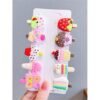 10pcs Ice Cream Shaped Hairpins, Cute Accessories Summer, Clips For Bangs And Hair Edges