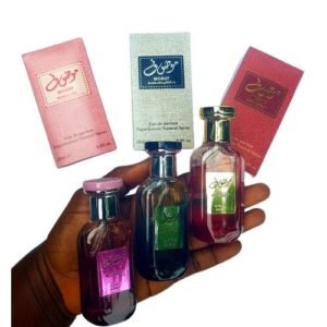Genie 25ML Mosuf Eau De Perfumes For Classy Women (3PCS)
