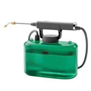 Battery Powered Garden Sprayer 1.32 Gallon  5L Electric Sprayer with USB Rechargeable Handle Portable Garden Sprayer with Telescopic Wand  2 Mist Spray Lance  Adjustable Shoulder Strap