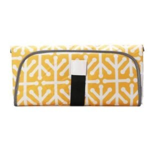 Portable 3in1 Clean Hands Changing Pad Baby Diaper Clutch Changing Help Station Yellow Yellow