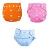 3x Kid Cloth Diapers Waterproof Diaper Pants Breathable Nappy Diapers