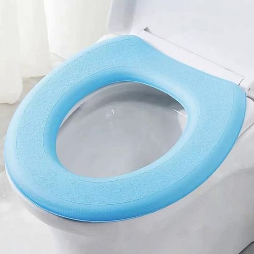 Waterpoof Soft Toilet Seat Cover Bathroom Washable Closestool Mat Pad Cushion O-shape Toilet Seat Give Toilet Toilet Toilet Cover Accessories