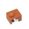 3D Printer Insulation Silicone Socks Heated Block Warm Keeping Cover for V6 PT100 Hotend,Default NO5245