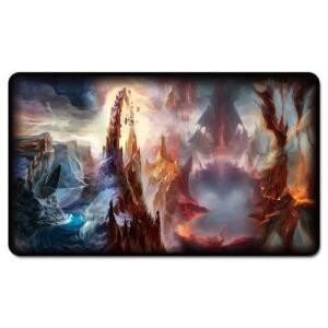 Magic Gathering Playmat,60*35*0.2CM Board Games Anime Play Mat,MTG Playmat,Custom Table Pad Mouse Pad with Free Waterproof Portable Bag,Default NO5246