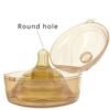 2PCS Silicone Protectors Inverted Nipples Corrector Breastfeeding Protection Cover Nanosilver Mother Shield