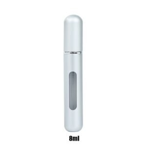 8ml Mini Refillable Portable Perfume Bottle - Silver