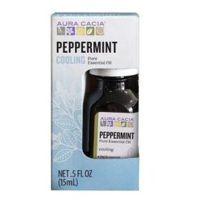 Aura Cacia 100% Pure Peppermint Essential Oil 15ml