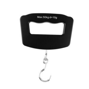Portable Mini 50kg/10g LCD Digital Scales Fish Hanging Luggage Weight Electronic Hook Scale,Default NO5241