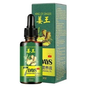 7 Days Ginger Germinal Oil, Bald Head & Hair Growth Restoration