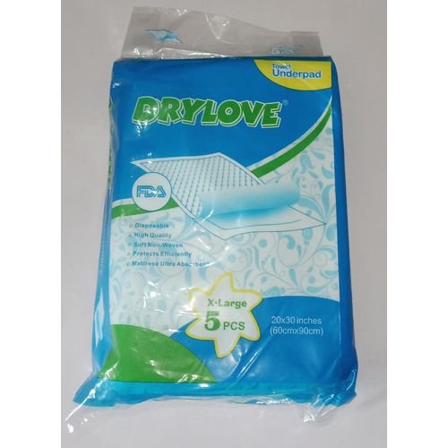 DRYLOVE Disposable Towel Underlay X5pcs