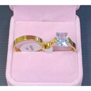 2 Pieces  Ring Set  /Ring Bag