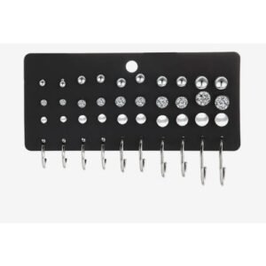 20 Pairs Ladies Stud Alloy Earrings Set