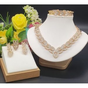Arabian Delights Ego All Stone Italian Silver 4 In 1 Jewelry Set