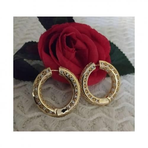 Earrings Set Luxury Gold-Plated Jewelry