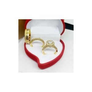 Gold Wedding Ring Complete Set