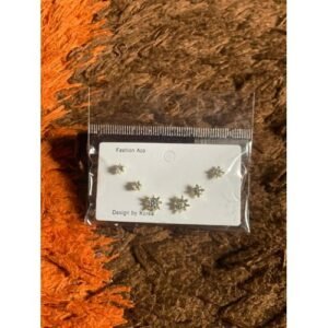 Non Tarnish Beautiful 6pcs Earrings Set