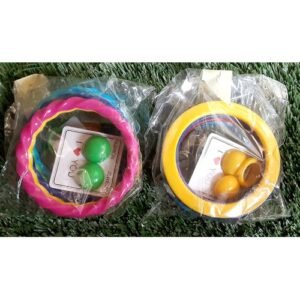 PLASTIC LUXURY TRENDY BANGLES 5pcs + EARRING FOR LADIES + Ring 2 In 1 Sets
