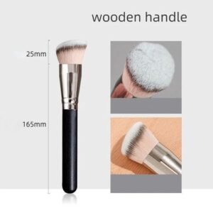 Makeup Brushes Foundation Concealer Angled Seamless Cover Synthetic Dark Circle Liquid Cream Cosmetics Brush Beauty Tool
