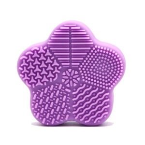 Makeup Brush Cleaning Pad Wet and Dry Use Brush Washing Mat Silicone Mat for Brush Cleaning Remove Cosmetics Makeup Pigment