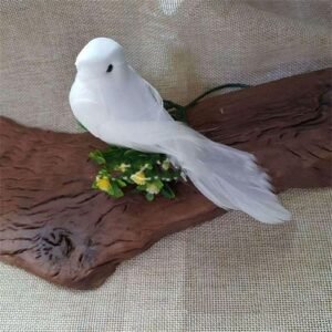 Dove Model Artificial Birds Imitation Animal Simulation Grey Pigeon Photography Props Party Wedding Supply Home Decoration
