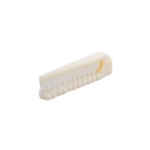 1pc Portable Travel Hair Comb Detangling Hair Brush Foldable Hair Brushes Massage Comb Anti-Static Hair Combs Hair Styling Tools Cream White