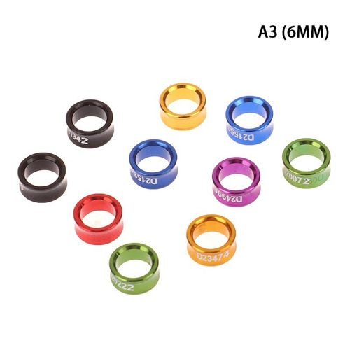 10pcs Outdoor Bird Flying Training Ring 4/5/6/7/8mm Parrot Leg Ring Pigeon Foot Rings Bird Parrot Feeding Identification Supply